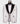 Black Gem Stone Collar White Custom Tuxedo