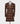 Double Breasted Coat Black-Brown