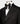 Black Gemstone Embriored Collar Black Tuxedo