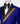 Blue Patterned Custom Desing Tuxedo