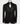 Black Satın Collar Black Tuxedo