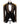 Stone Embroidered Black Tuxedo