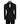 Black pearl embellishment on the collar tuxedo