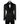 Black pearl embellishment on the collar tuxedo