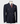 Silver Button Business Classic Suit - Navy Blue