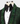 Green embroidery tuxedo