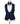 Navy Blue - Black Vest Tuxedo
