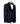 Embroidered Blue Tuxedo - Velvet collar and vest