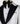 Pointed Collar Tuxedo