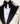 Pointed Collar Tuxedo