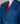 Blue Golden Button Business Classic Suit