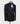 Navy Blue Glossy Patterned Black Color Double Breasted Tuxedo