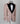 Black Velvet Collar Sequined Pink Tuxedo