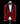 Herringbone Pattern Red Tuxedo