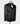 Black Satin Collar Black Patterned Tuxedo
