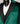 Satin Collar Green Velvet Tuxedo