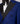 Black Satin Collar Blue Classic Tuxedo