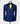 Black Satin Collar Blue Classic Tuxedo