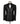 Black Satin Collar Glitter Classic Tuxedo